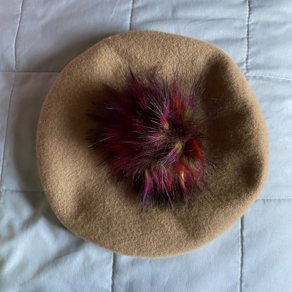 FOREVER21 beige beret